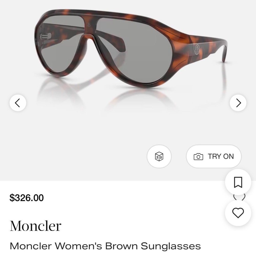 Moncler BOMBOLLE Tortoise Sunglasses